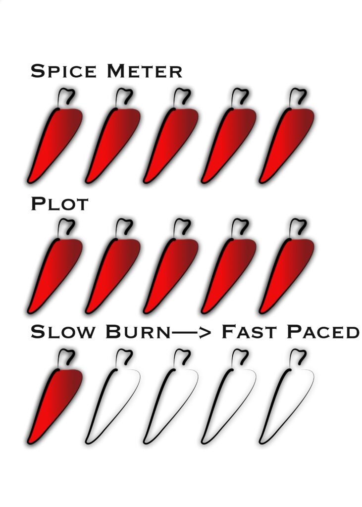 Book Spice Meter Plot Slow Burn Fast Paced Rating Review