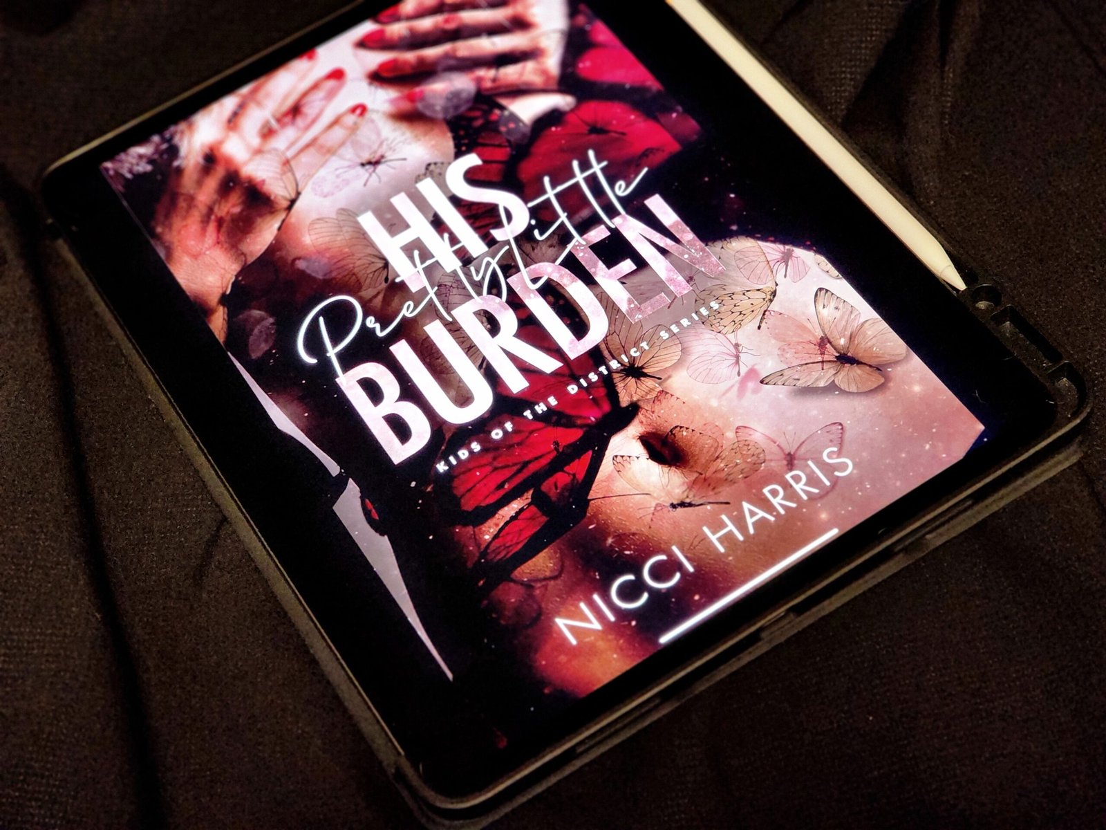 His Pretty Little Burden Nicci Harris Kids of the District Series Mafia Age Gap Romance Book for Kindle Unlimited Ipad