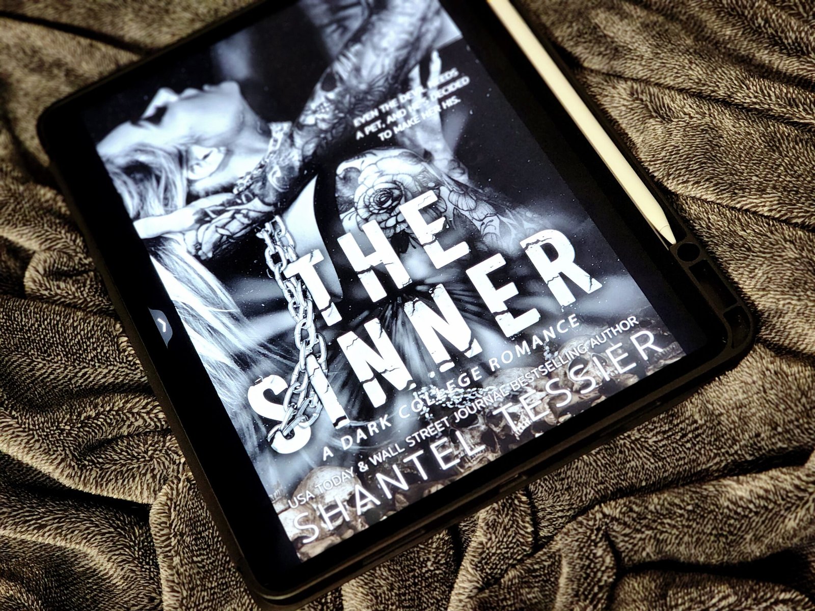 The Sinner by Author Shantel Tessier A Standalone Dark Romance Novel on Kindle Unlimited Secret Society Romance Books of Booktok