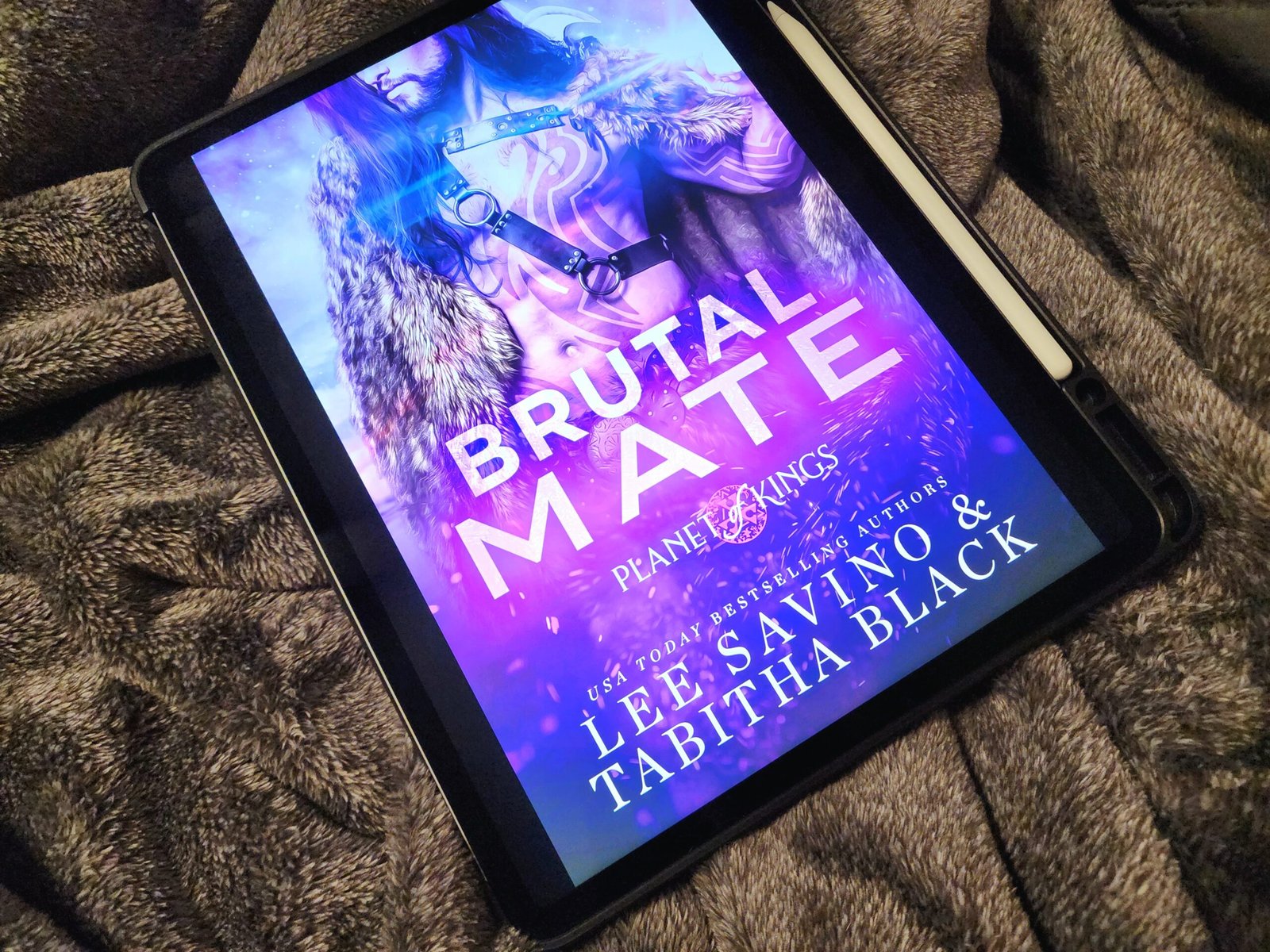 Brutal Mate by Lee Savino and Tabitha Black a standalone sci-fi romance book from the Planet of Kings Series Fated Mates romance book fated mates sci-fi romance novel alien romance books on kindle unlimited